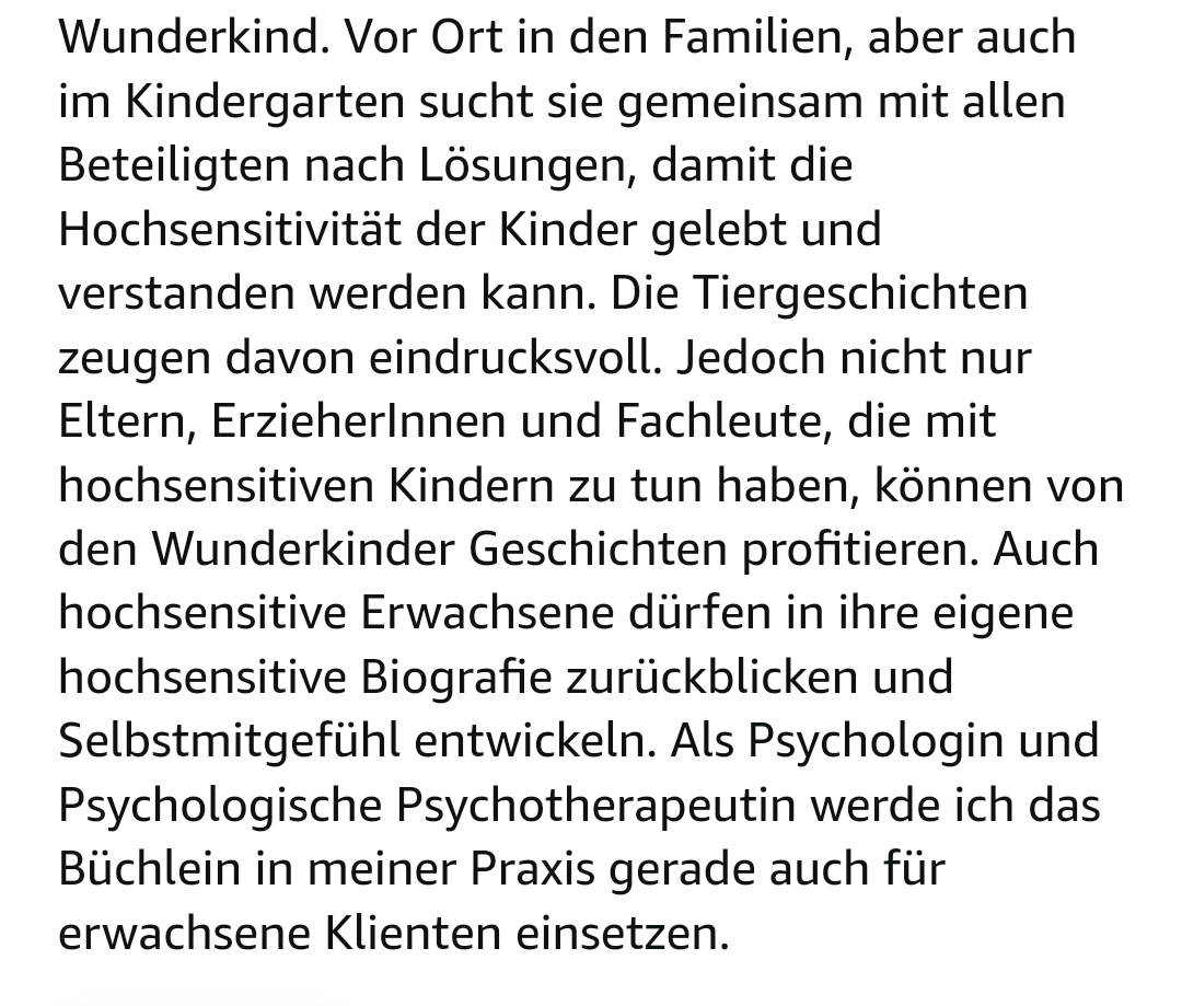Wunderkinder Geschichtenbuch (Kinder im Alter von 0-6 Jahre)